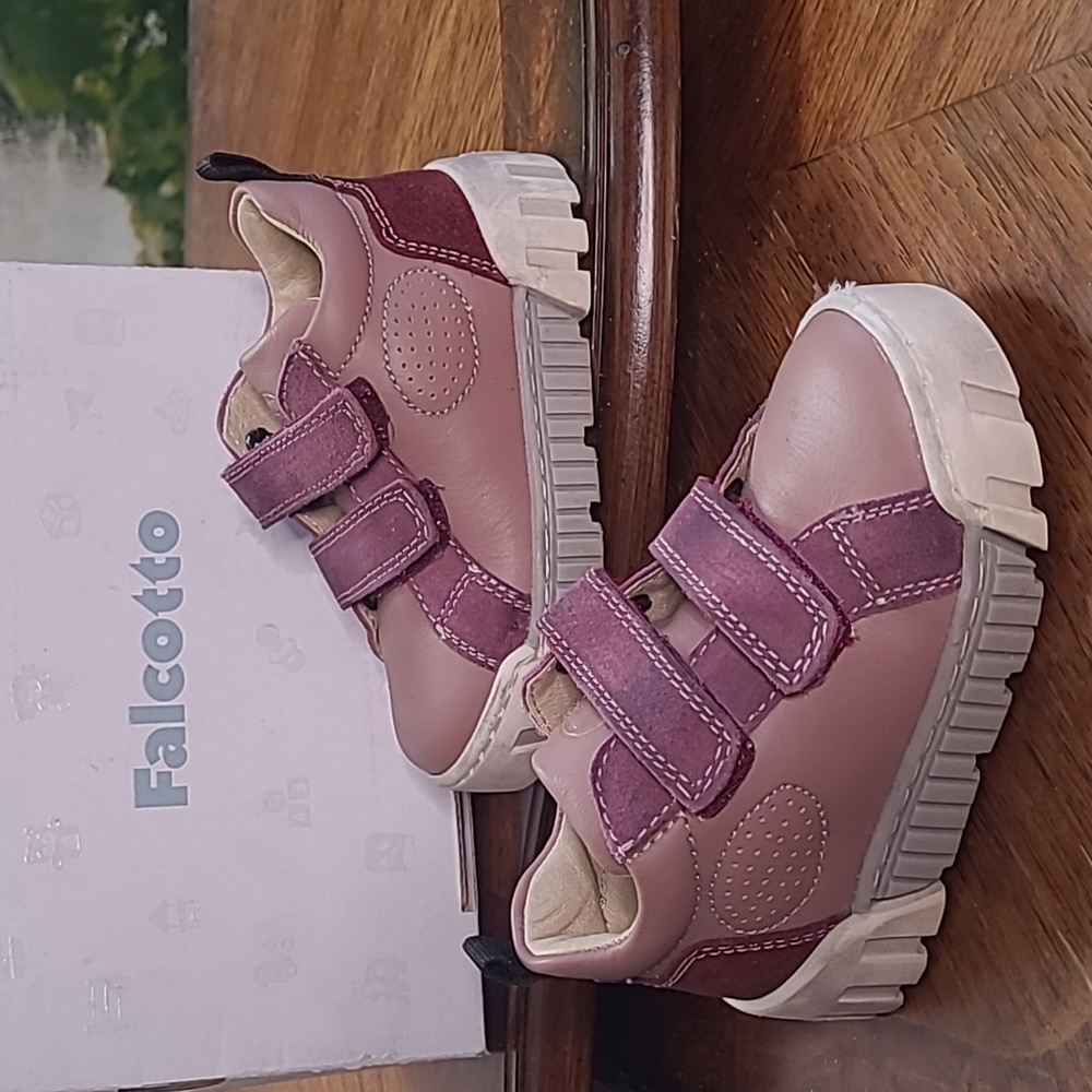 New! Falcotto Gundel Magnolia sneaker 21 Girls baby toddler 5.5